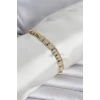 Mey İthalat® Xuping Zirkon Taşlı Gold Renk Kadın Bileklik