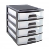 NO:3 ÇEKMECE 3 KATLI 35X25.4X22.6CM SİYAH VEYA BEYAZ GÖNDERİLİR (5468)