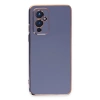 One Plus 9 Kılıf Volet Silikon - Mavi