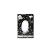 OVAL - GÜMÜŞ 6.5 INC=16.5X13CM MAKYAJ AYNASI ÇİFT TARAFLI KATLANIR AYAKLI (5468)