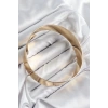 Pirinç Sarmal Model Gold Renk Pazu Bileklik