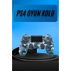 PS4 Joystick Oyun Kolu Titreşimli Uzun Pil Ömrü USB Şarj Kablolu