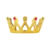 Rönesans Kostümlü Kraliyet Ortaçağ Altın Gold Kraliçe Prenses Tacı