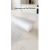 Şeffaf PVC Kaydırmaz Raflık Dolap İçi Çekmece Örtüsü 45x300 cm