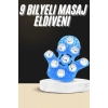 Selülit Giderici Masaj Eldiveni 9 Bilyeli Palm Masaj Eldiven Tam Vücut