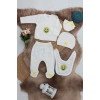 Sema Baby 5 Parça Gülen Surat Hastane Çıkışı Zıbın Seti 0-3 Ay