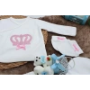 Sema Baby 5 Parça Hastane Çıkışı Zıbın Seti 0-3 Ay - Princess