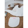 Sema Baby Pamuklu Bebek Tulum Seti 6-9 Ay - Love