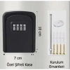 Şifreli Anahtar ve Eşya Saklama Güvenlik Kasası