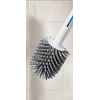 Silikon Deterjan Hazneli Esnek Tuvalet Fırçası - Banyo Temizliği İçin