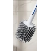 Silikon Deterjan Hazneli Esnek Tuvalet Fırçası Banyo Temizlik Ürünü