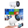 Sinema Projektörü Android HDMI USB WİFİ Ses Çıkışlı Ayaklı Projeksiyon Taşınabilir