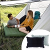 Şişme Kamp ve Yolculuk Yastığı - Ergonomik - Kadife Yüzey