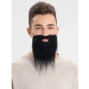 Siyah Renk Takma Sakal Bıyık Takımı