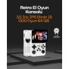 Taşınabilir Retro Oyun Konsolu – 15.000 Oyun, 64 GB Depolama, IPS Ekran