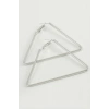 Üçgen Halka Küpe 6 cm