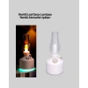 USB Şarjlı Retro Gaz Lambası Hava Nemlendirici Led Atmosfer Işıklı