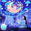 Uyku Arkadaşı Galaksi Çok Figürlü Projektör Gece Lambası