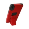 Xiaomi Redmi 9A Kılıf Mega Standlı Silikon - Kırmızı