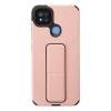 Xiaomi Redmi 9C Kılıf Mega Standlı Silikon - Pudra