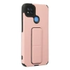 Xiaomi Redmi 9C Kılıf Mega Standlı Silikon - Pudra