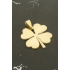 Yonca Çelik Kolye Ucu 2,5 cm