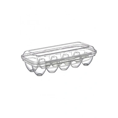 10 Bölmeli Kilitli Kapaklı Yumurtalık Saklama Kutusu YU110 (5468)