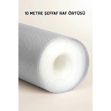 10 Metre Silikon Tabanlı Şeffaf Çekmece Düzenleyici Aparat