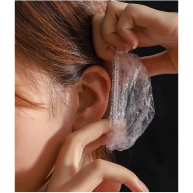 100 Su Geçirmez Kulak Örtüleri Su Geçirmez Kulak Kapları Duş İçin