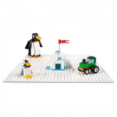 11026 Lego Classic Beyaz Taban, 1 parça +4 yaş