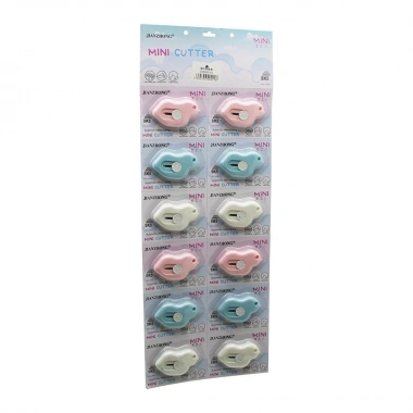 12 ADET PENGUEN MİNİ CEP - ÇANTA FALÇATA - MAKET BIÇAK (5468)