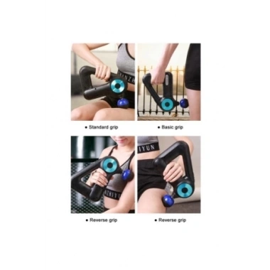 12 Başlıklı Profesyonel Masaj Sı Sporcu Masaj Aleti Seti  6 Hızlı Şarjlı Masaj