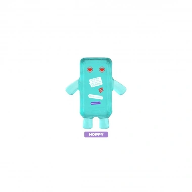 12386 SUN-BTF-FİGÜR CRYSTAL HASHTAG BUDDIES SERIES 14CM 6A