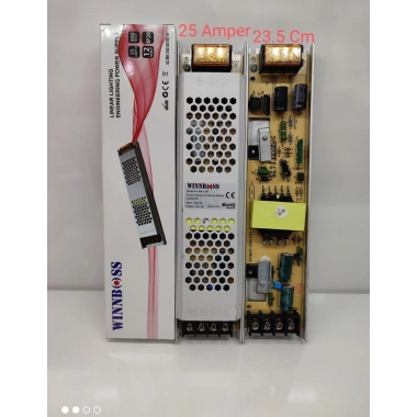 12V-25A-300W-IP20 ULTRA SLİM TRAFO (5468)