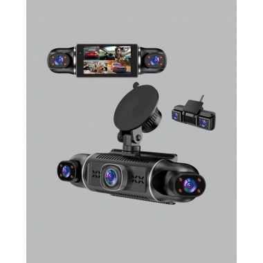 170° Geniş Açı 4 Kameralı Araç Kamerası Hareket Algılamalı