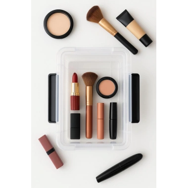 1,75 L Şeffaf Saklama Kutusu & Organizer Düzenleme Kutusu