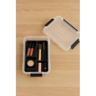 1,75 L Şeffaf Saklama Kutusu & Organizer Düzenleme Kutusu