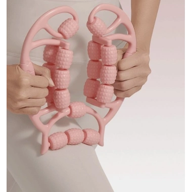 18 Tekerlekli Selülit Masaj Aleti Lenf Drenaj Rulosu (5468)