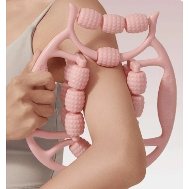 18 Tekerlekli Selülit Masaj Aleti Lenf Drenaj Rulosu (5468)