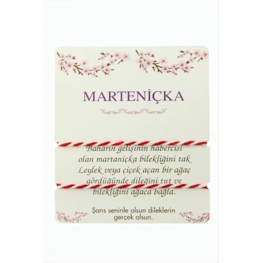 2 Adet Marteniçka İp Bileklik ( Toptan marteniçka bileklik)