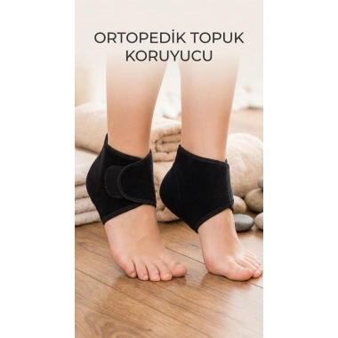 2li Ortopedik Silikon Destekli Topuk Çorap Seti