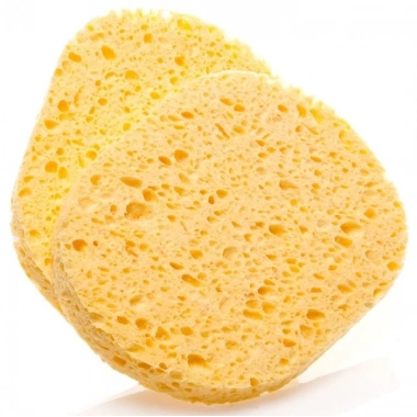 2li Sarı Yüzlü Makyaj Temizlem Süngeri