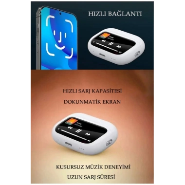 2. Nesil Pro 2 Kulaklık ANC Mod Özellikleri Aktif Ios Android Uyumlu Wireless Şarjlı