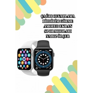 2025 Model Akıllı Saat ve Bluetooth Kulaklık 5.0 Bluetooth Bağlantılı Dokunmatik Ekran