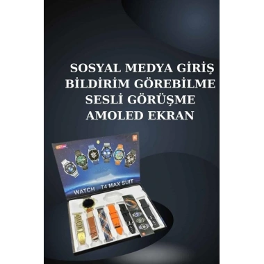 2025 Model Akıllı Saat ve Yeni Nesil Pro Bluetooth Kulaklık ANC Özelliği