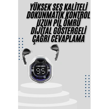 2025 Model Kablosuz Bluetooth Kulaklık ANC ENC Destekli HİFİ Stereo