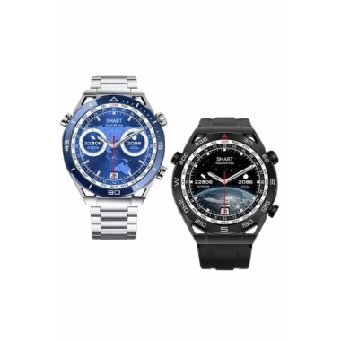 2025 Model Yuvarlak Ekran Android ve İOS Uyumlu GPS Takibi Yapabilen Akıllı Saat