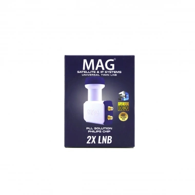 2Lİ UYDU LNB UNIVERSAL TWIN FULL HD - 3D - 0.1dB RLE-200 (5468)