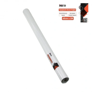 2MT X 45CM BEYAZ SADE TEZGAH ÜSTÜ FOLYO STİCKER - DUVAR KAĞIT KENDİNDEN YAPIŞKANLI - EKO DEKORASYON - DAYANIKLI (5468)