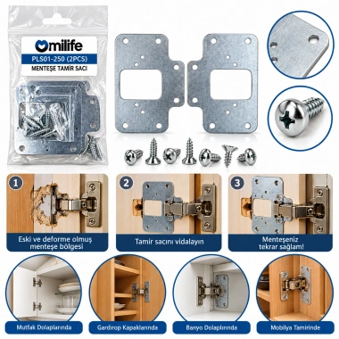 2PCS MENTEŞE TAMİR SACI (5468)